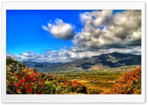 Autumn Mountain Landscape HDR