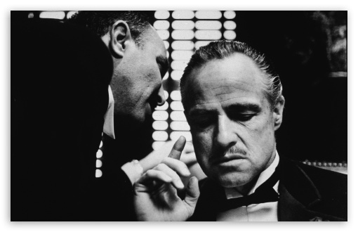 Download Godfather Marlon Brando UltraHD Wallpaper