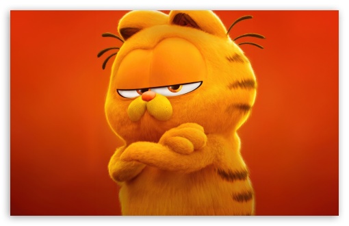 Download Garfield Animated Movie 2024 UltraHD Wallpaper