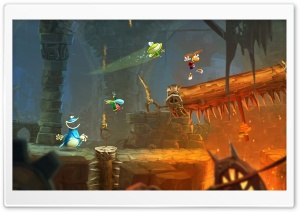 Rayman Legends Cut Rope