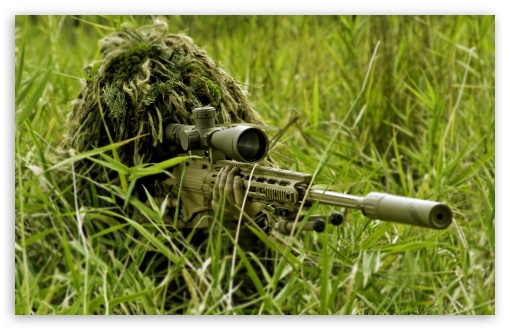 Download Army Sniper UltraHD Wallpaper