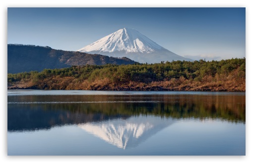 Download Mount Fuji Reflection UltraHD Wallpaper