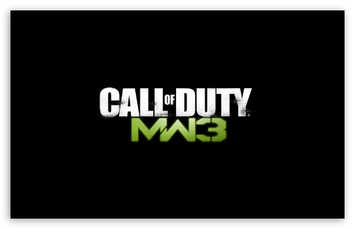 Download Call Of Duty MW3 Logo UltraHD Wallpaper
