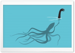 Squid Loch Ness Monster