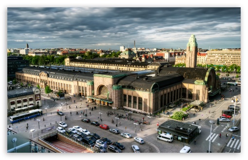 Download Helsinki-Central Railway Station UltraHD Wallpaper