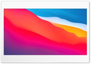 Colorful macOS Big Sur Apple
