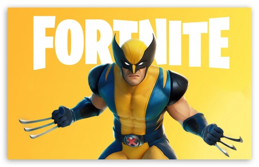 Download Fortnite Game Wolverine Skin Outfit UltraHD Wallpaper