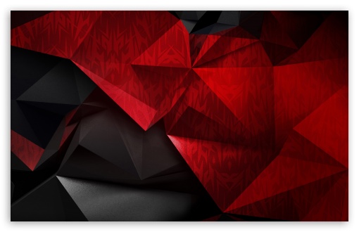 Download Red and Black Low poly background UltraHD Wallpaper