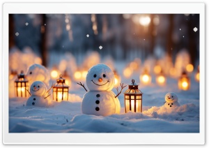 Snowman Winter Tradition