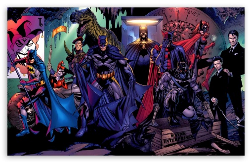Download Batman Harley Quinn UltraHD Wallpaper
