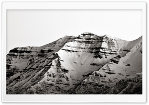 Mount Timpanogos (BW)