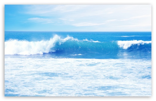 Download Ocean Waves UltraHD Wallpaper