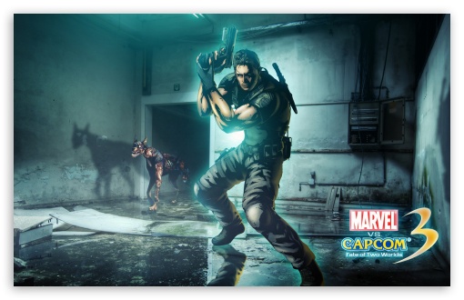 Download Marvel vs Capcom 3 - Chris Redfield UltraHD Wallpaper