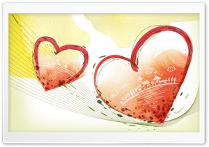 Art Painting Of Valentine Heart
