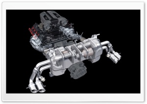 3D Audi Engine