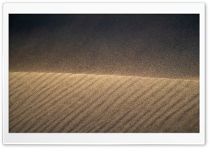 Desert Sand in Wind
