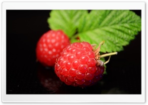 Raspberries Fruits, Macro,...
