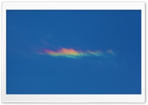 Rainbow Sundog Cloud