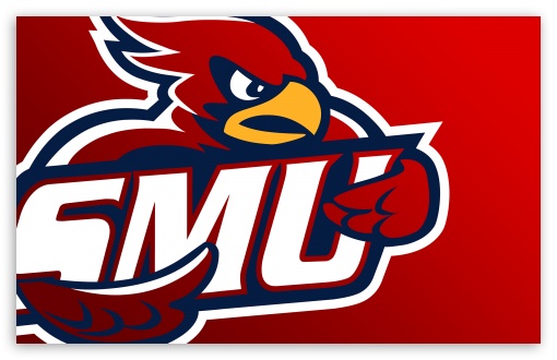 Download SMU Cardinal Logo UltraHD Wallpaper
