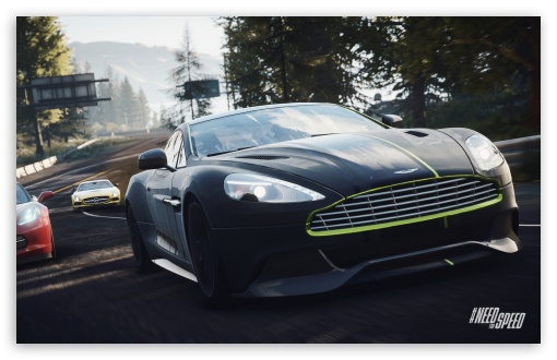Download Need for Speed Rivals Aston Vanquish In The Lead UltraHD Wallpaper