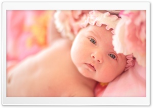 Cute Newborn Baby Girl - Sofia
