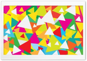 Abstract Triangles Design