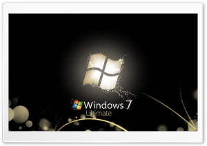 Windows 7 Ultimate Bright Black
