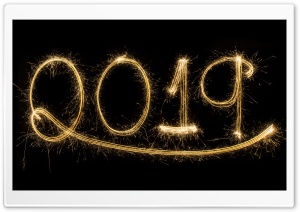 2019 Happy New Year background