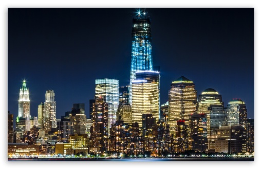 Download New York by Night UltraHD Wallpaper