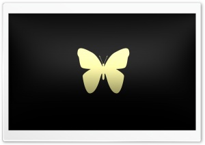 Vector Butterfly on shades