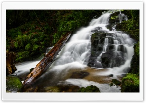 Mountain Waterfall