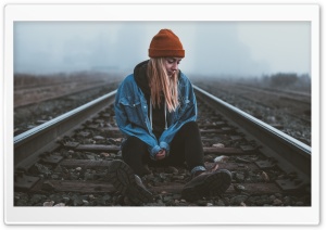 Alone Girl, Silent, Railroad