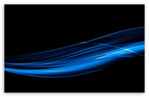 Download Blue Wavy Lines UltraHD Wallpaper