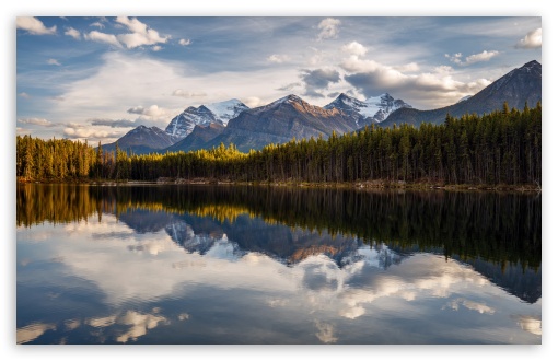 Download Mountain Lake Landscape UltraHD Wallpaper