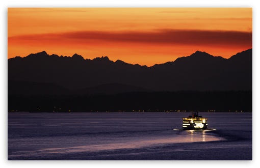 Download Ferry Boat UltraHD Wallpaper