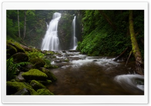 Mountain Waterfall