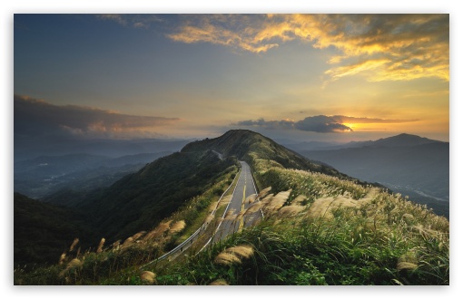Download Mountain Road Top UltraHD Wallpaper