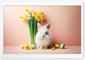 2024 Cute Easter Bunny,...