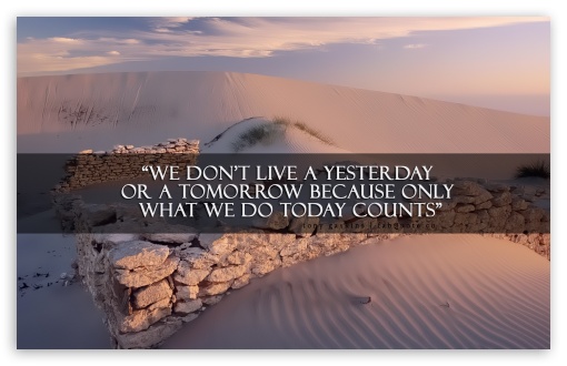 Download Tony Gaskins Only What We Do Today Counts UltraHD Wallpaper