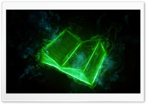 Book Wallpaper - Green