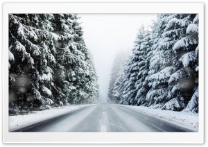 Mountain Road, Winter Season