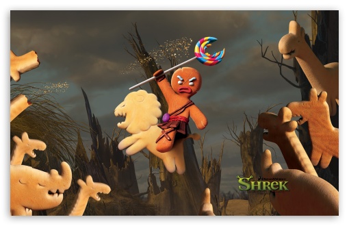 Download Gingerbread Man, Shrek The Final Chapter UltraHD Wallpaper