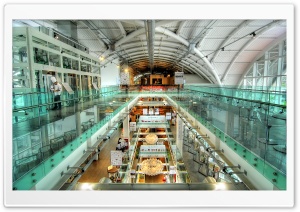 Glass Building Interior HDR