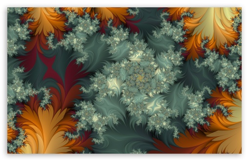 Download Fractal Pattern Digital Art UltraHD Wallpaper