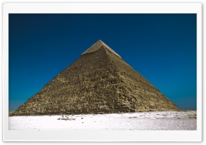 The Pyramids At Giza, Egypt