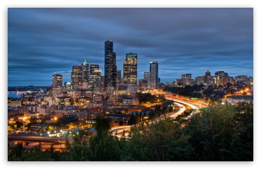 Download Downtown Seattle UltraHD Wallpaper