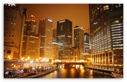 Download Chicago River UltraHD Wallpaper