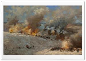 Battlefield Painting