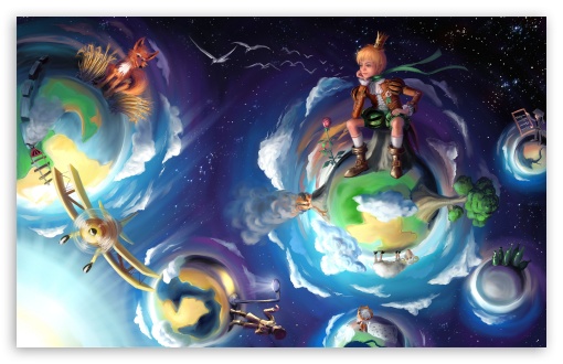 Download Little Prince Fairy Tale UltraHD Wallpaper