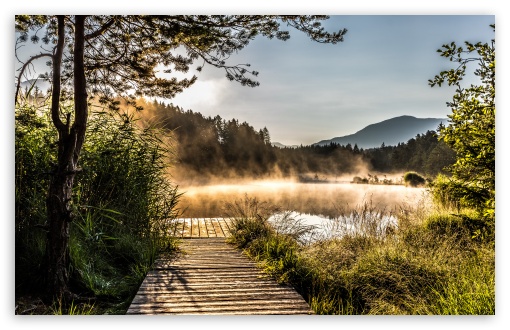 Download Egelsee, Lake in Carinthia, Austria UltraHD Wallpaper